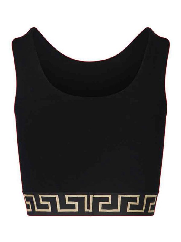 VERSACE: Tops und Tank Tops online - Top - Schwarz