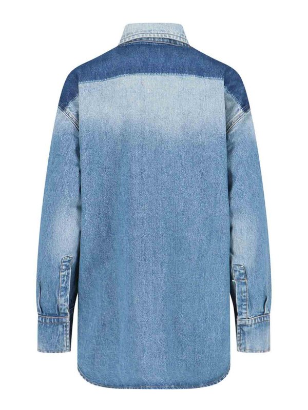 VICTORIA BECKHAM: シャツ online - シャツ - ブルー