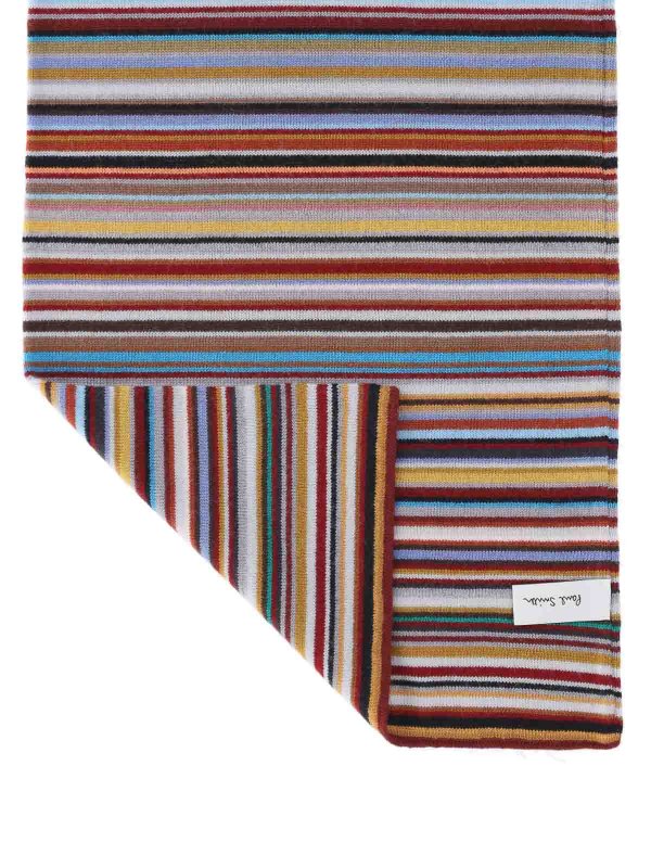 PAUL SMITH: sciarpe e foulard online - Sciarpa A Righe