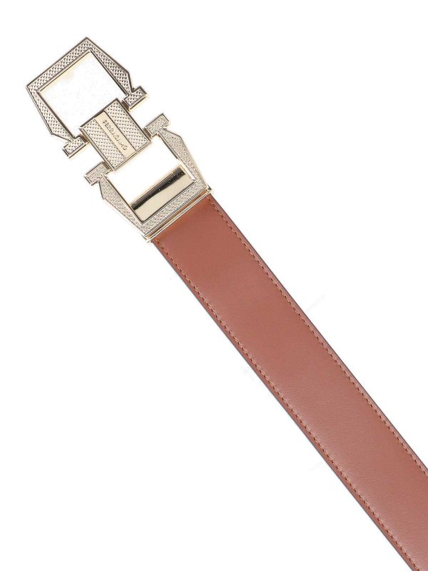 The Best Shops FERRAGAMO: cinture - Cintura Reversibile Squadrata