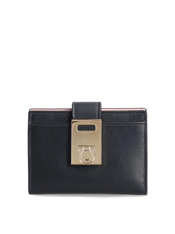 FERRAGAMO: 財布＆ポーチ - 財布 - 黒