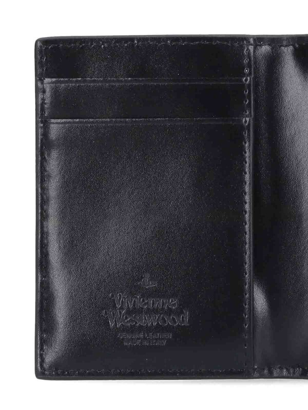 Bifold Logo card holder shop online: VIVIENNE WESTWOOD