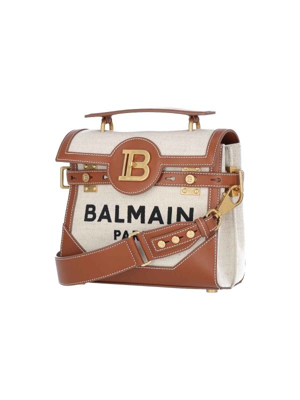 Balmain: Umhängetaschen online - Umhängetasche - Weiß