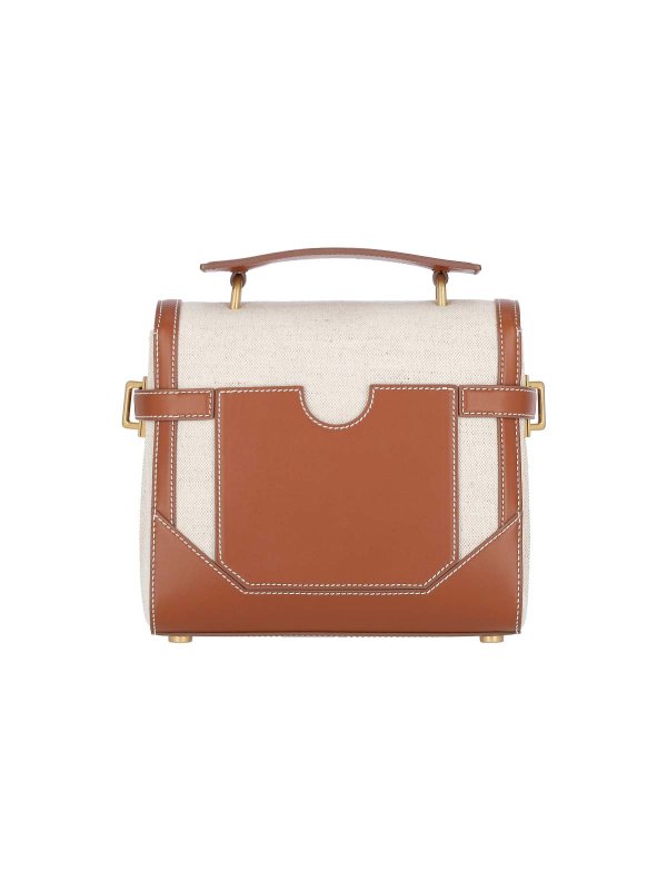 The Best Shops Balmain: Umhängetaschen - Umhängetasche - Weiß