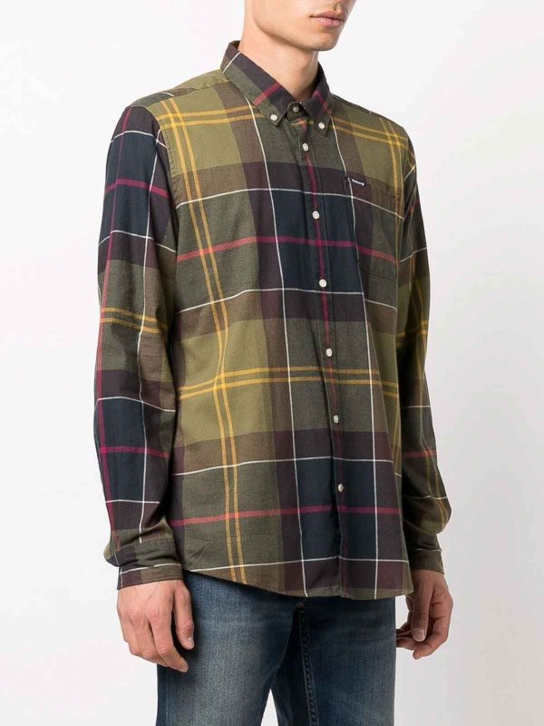 The Best Shops BARBOUR: shirts - Checked Cotton Shirt
