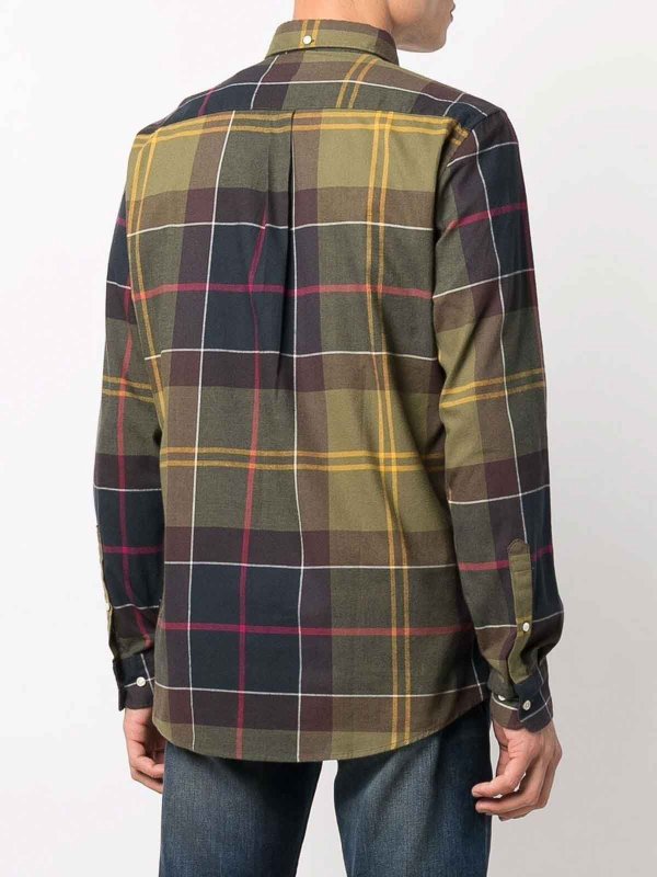Checked Cotton Shirt shop online: BARBOUR
