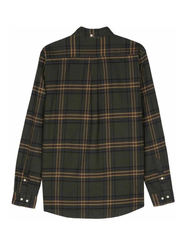 BARBOUR: camicie online - Camicia in cotone a quadri di Portsdown