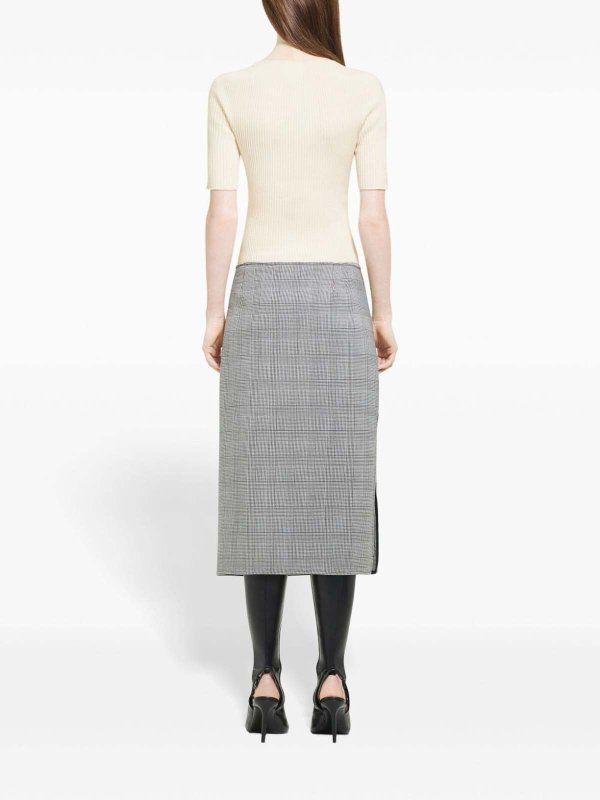 Cotton And Wool Solar Top shop online: Courreges