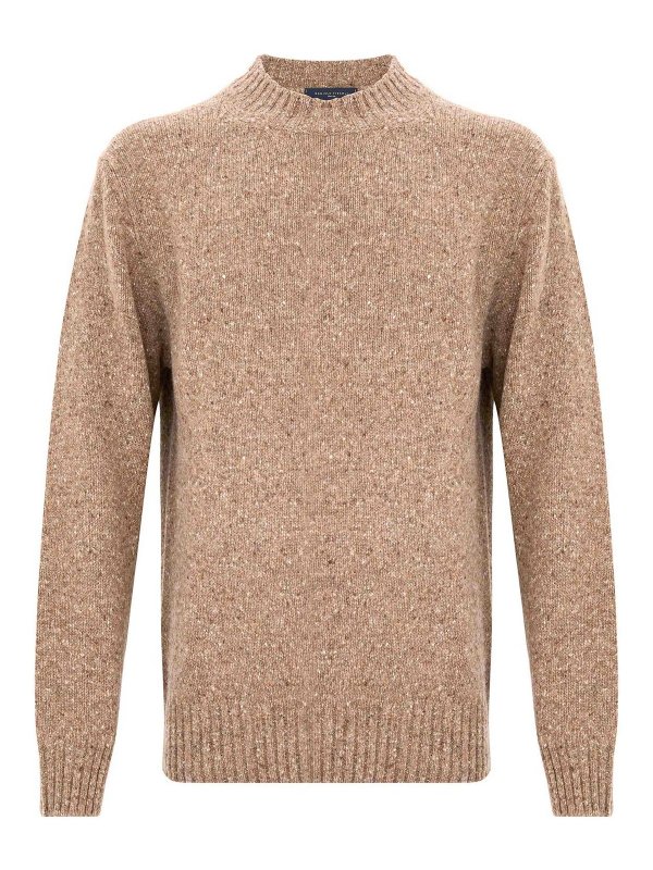 DANIELE FIESOLI: maglia collo rotondo - Maglione Beige