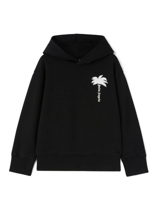 Palm Angels: スウェット＆セーター - スウェットシャツ/セーター - 黒