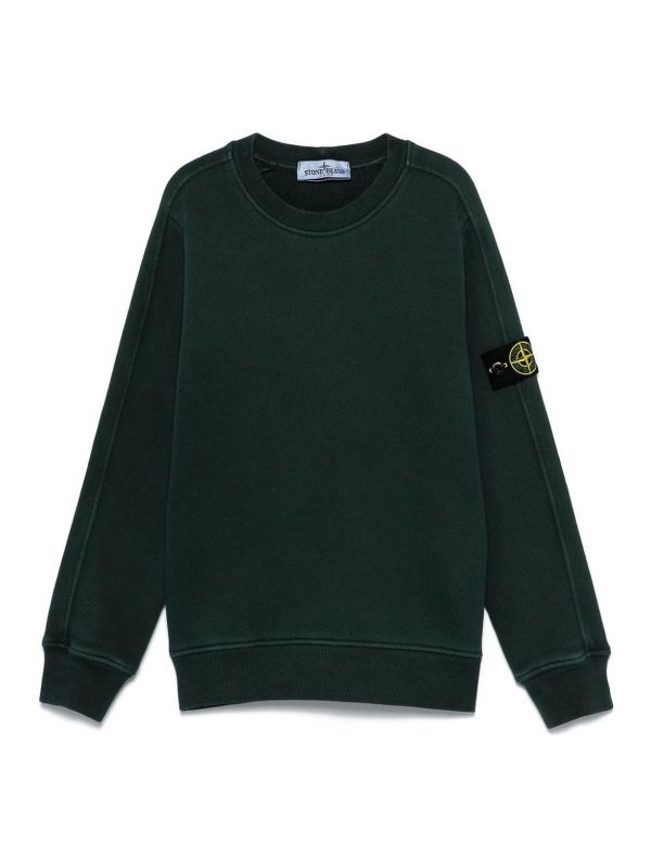 STONE ISLAND: スウェット＆セーター - スウェットシャツ/セーター - 緑