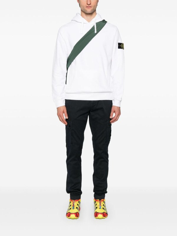 STONE ISLAND buy online Cotton Cargo Trousers With Pockets
