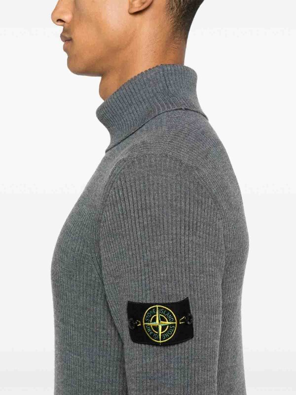 タートルネック/ポロネック - グレー shop online: STONE ISLAND