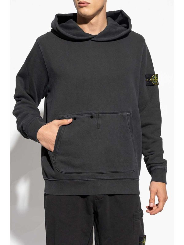 Sweatshirt - Grau shop online: STONE ISLAND