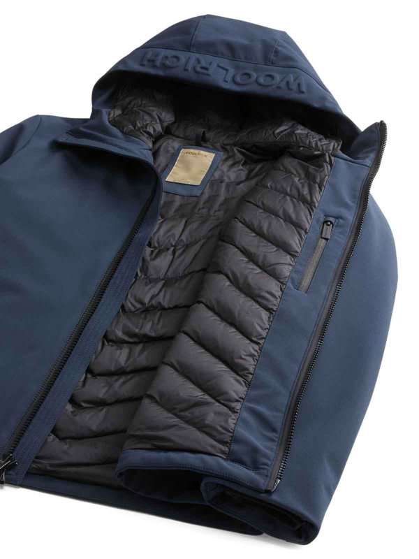 WOOLRICH: Chaquetas y Chaquetones acolchados online - Chaqueta Alcochada - Azul