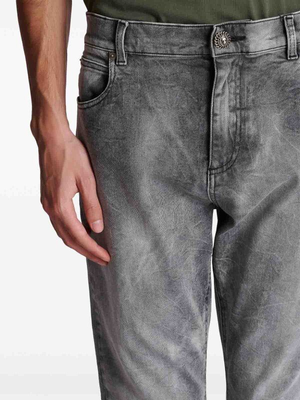 bootcut jeans shop online Straight Cotton Mid-Rise Jeans