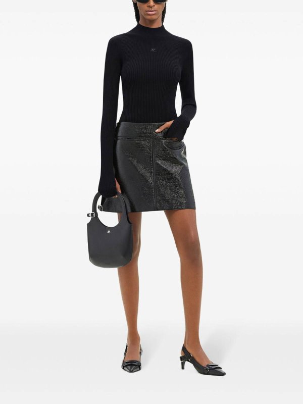 The Best Shops Courreges: スウェット＆セーター - スウェットシャツ/セーター - 黒