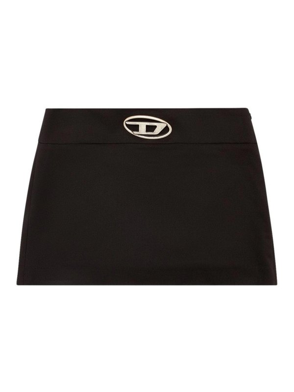 DIESEL: ニーレングスドレス - 膝丈ドレス - 黒