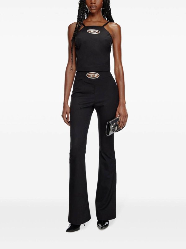 DIESEL buy online テーラードパンツ - 黒