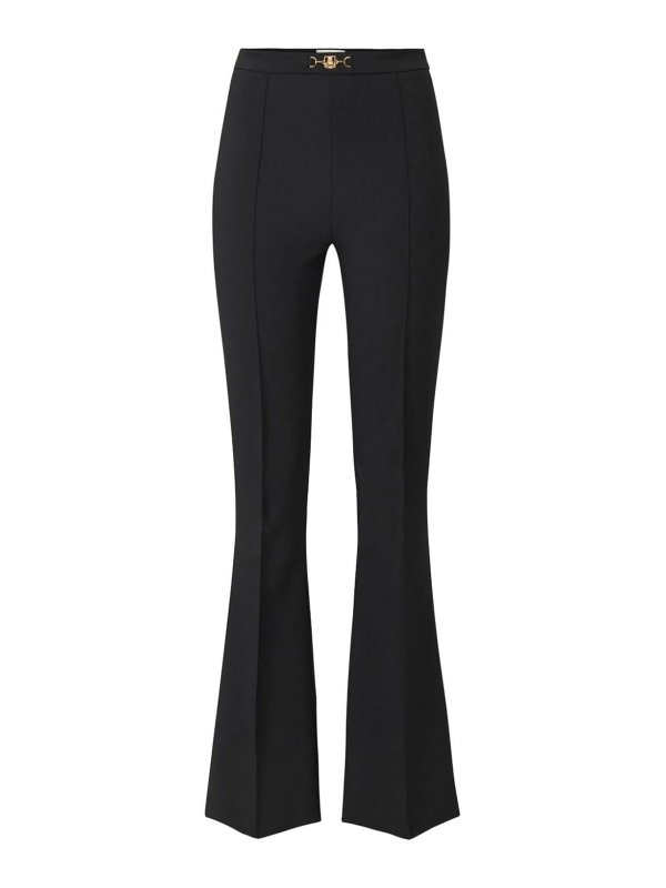 ELISABETTA FRANCHI: Schlagjeans - Schlagjeans - Schwarz