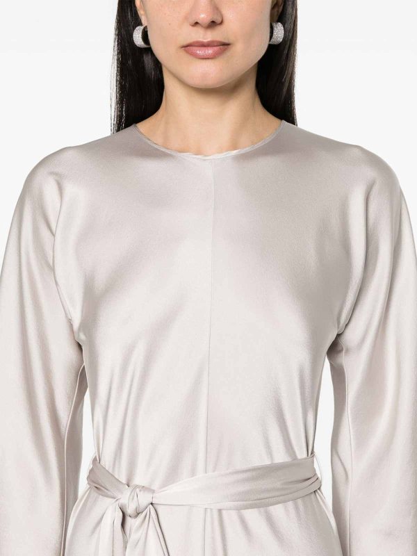 FORTE FORTE buy online マキシドレス - グレー