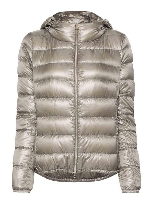 HERNO: Chaquetas y Chaquetones acolchados - Chaqueta Alcochada - Gris