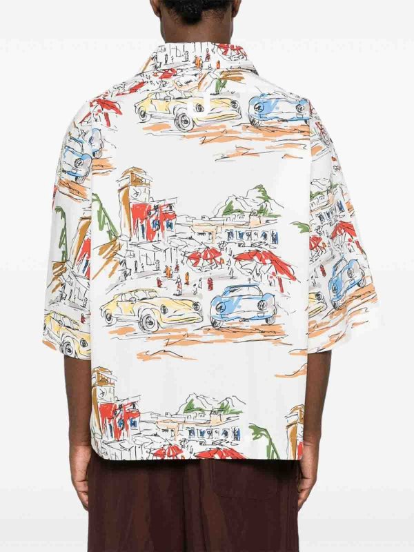 JACQUEMUS: shirts online - La Chemise Casaco Cotton Shirt