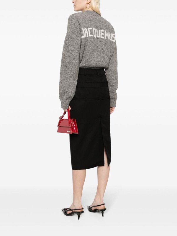 The Best Shops JACQUEMUS: Pull col rond - Pull Col Rond - Gris