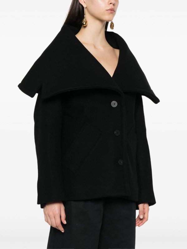 JACQUEMUS buy online Wool Le Caban Caruso Short Coat