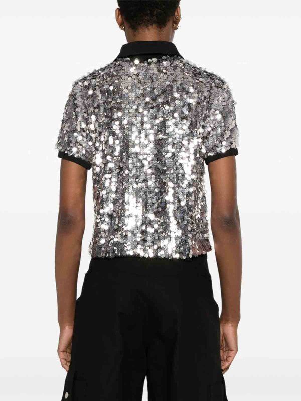 The Best Shops Pinko: t-shirts - Sequined t-shirt