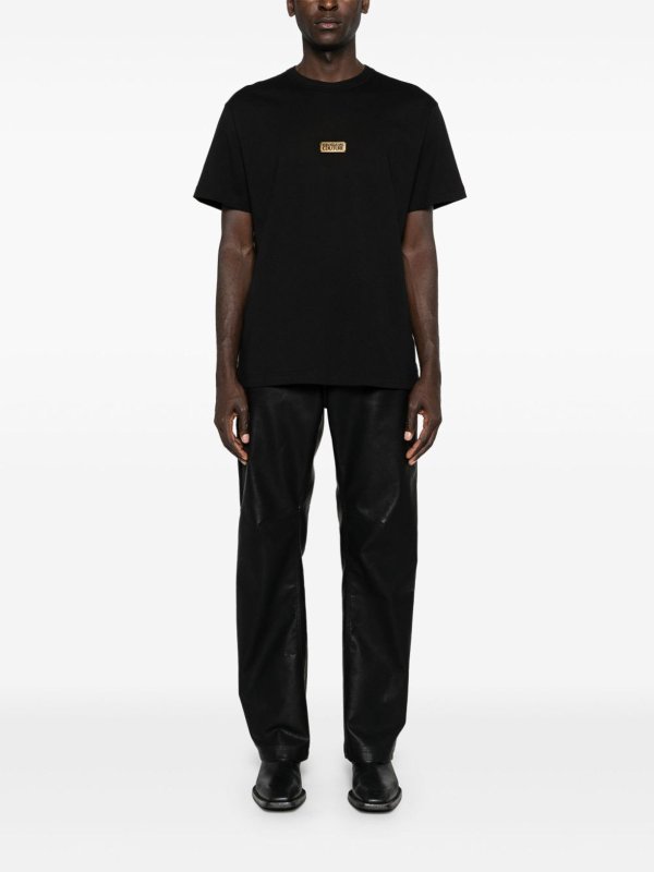 The Best Shops Versace Jeans Couture: T-shirts - T-Shirt - Schwarz