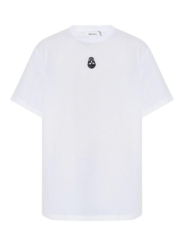 ALEXANDER MCQUEEN: Camisetas - Camiseta - Negro