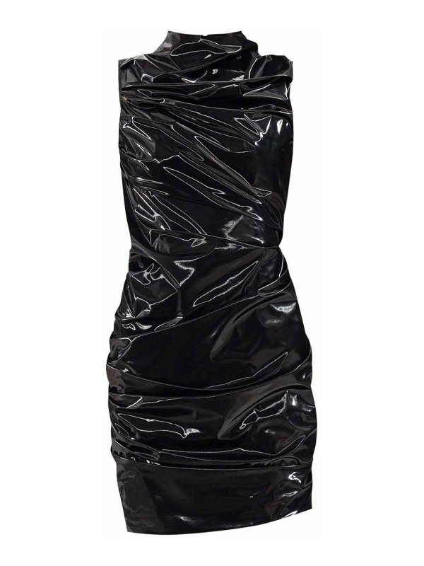 ALEXANDER MCQUEEN: Vestidos media pierna - Vestido Midi - Negro