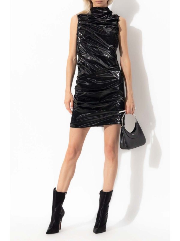 The Best Shops ALEXANDER MCQUEEN: Vestidos media pierna - Vestido Midi - Negro