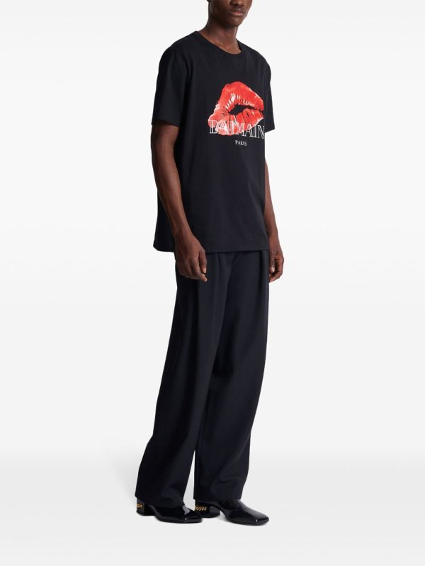 Camiseta - Negro shop online: Balmain