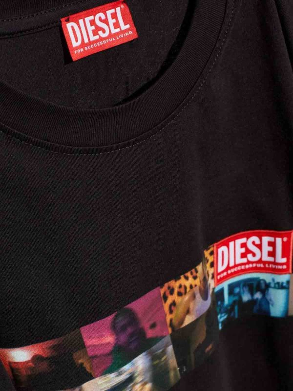 DIESEL buy online Tシャツ - 黒