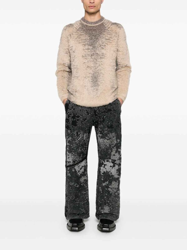 DIESEL buy online ストレートジーンズ - 黒