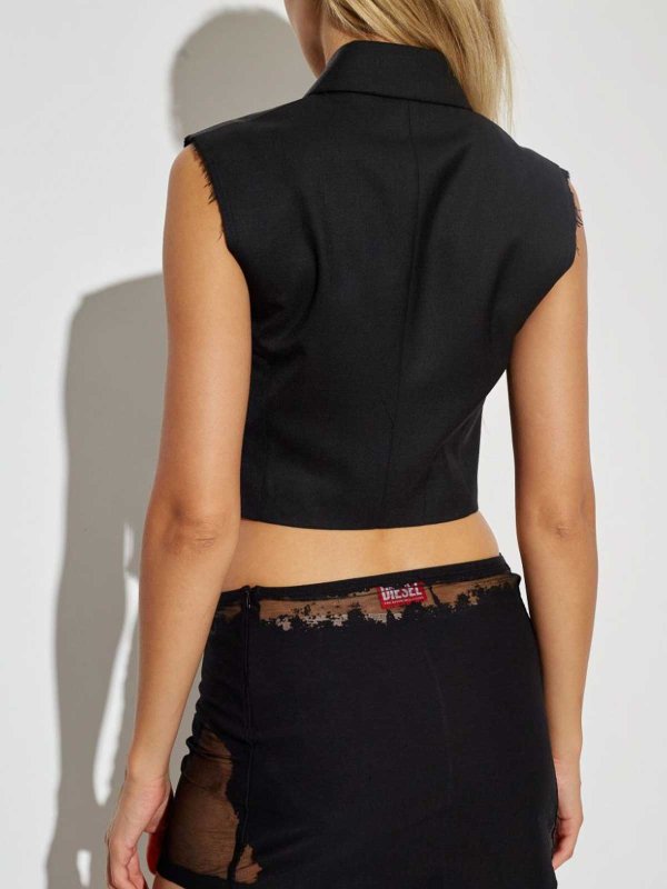 ベスト - 黒 shop online: DIESEL