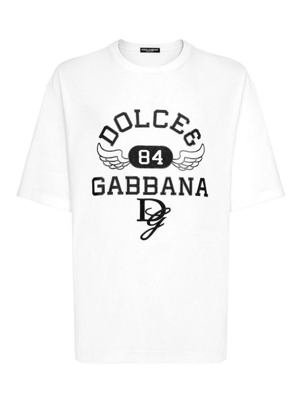 DOLCE & GABBANA: T-shirts - T-Shirt - Blanc