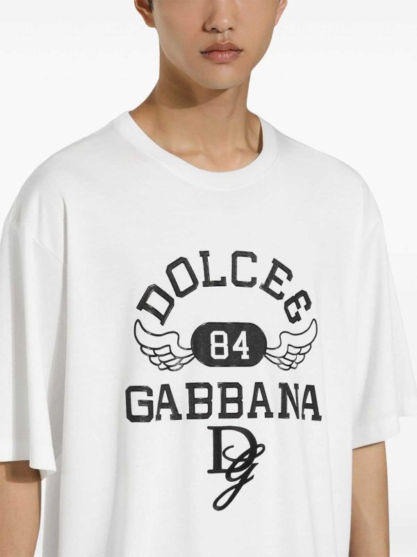 DOLCE & GABBANA buy online T-Shirt - Blanc