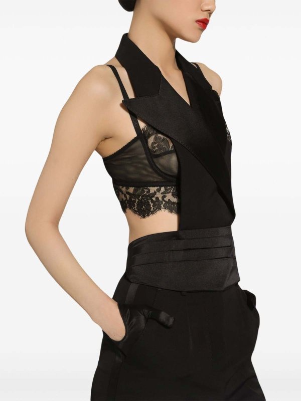 DOLCE & GABBANA: Tops & Tank tops online - Black top