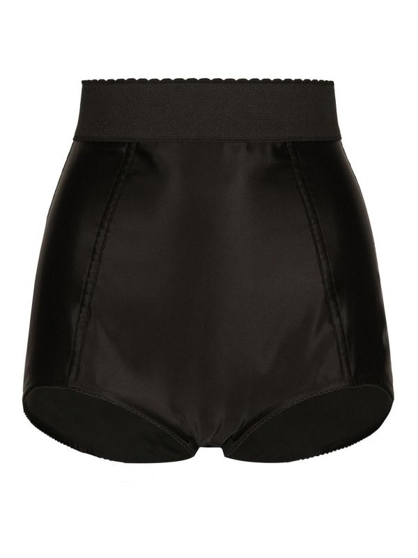 DOLCE & GABBANA: トラウザーショーツ - ショートパンツ - 黒