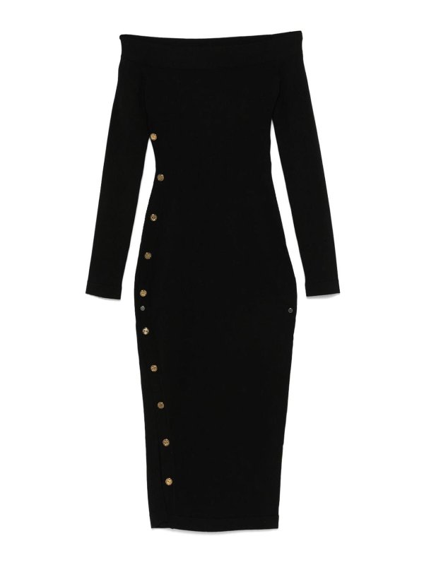 ELISABETTA FRANCHI: knee length dresses - Midi dress