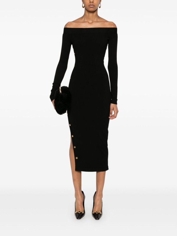 ELISABETTA FRANCHI: knee length dresses online - Midi dress