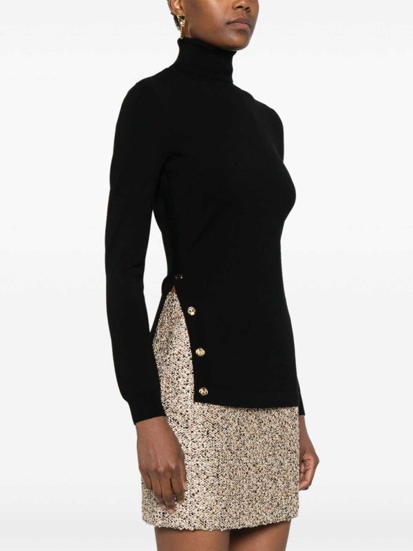 Elisabetta Franchi Maglione Nero Donna MK99S47E2110