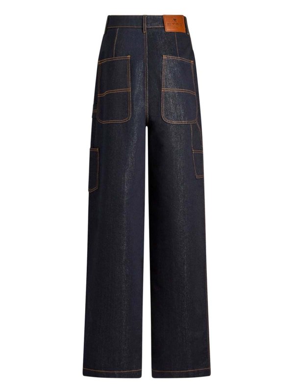 The Best Shops ETRO: Bootcut - Bootcut Jeans - Blau
