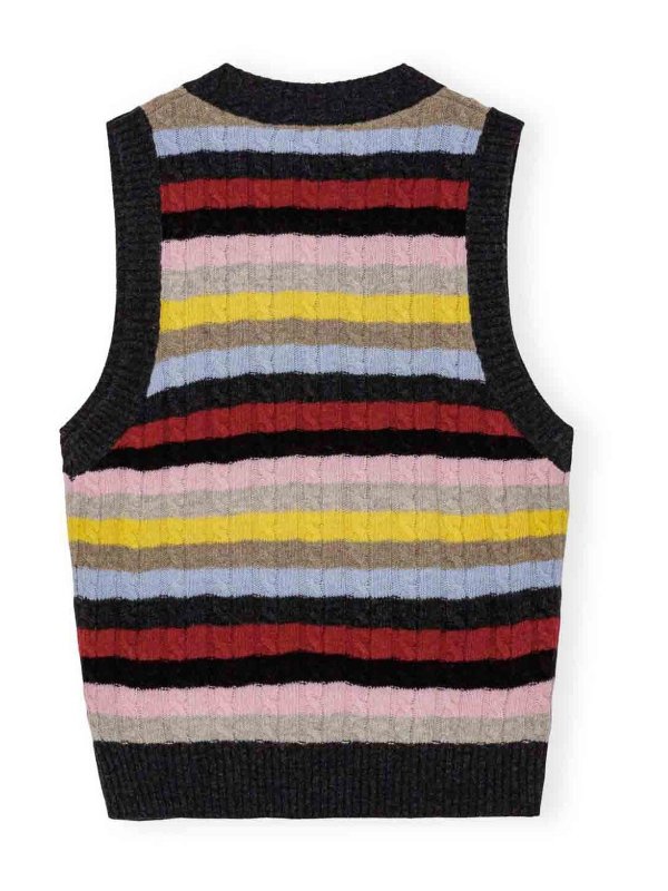 GANNI: crew necks online - Jumper