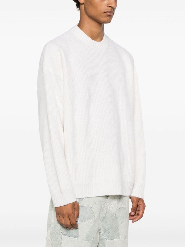 Suéter Cuello Redondo - Blanco shop online: GOLDEN GOOSE