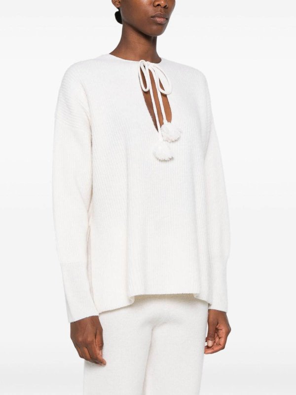 GOLDEN GOOSE buy online Rundhalspullover - Weiß