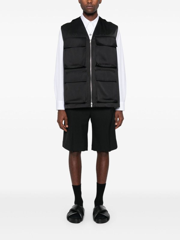 JIL SANDER buy online Gilet - Noir